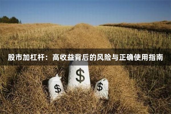 股市加杠杆：高收益背后的风险与正确使用指南